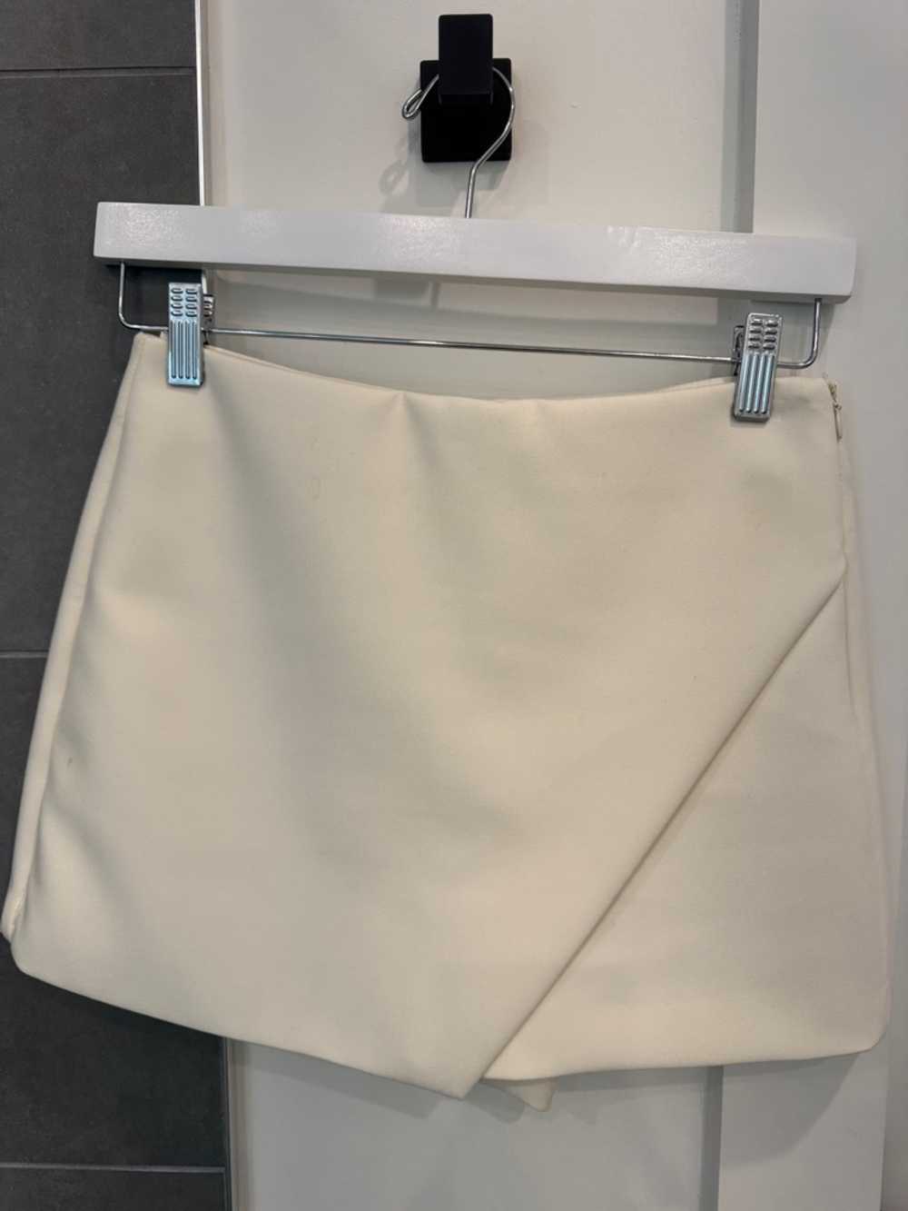 Zara Asymmetric Wrap Mini Skort